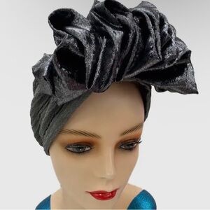 Elegant Metallic Headwrap
